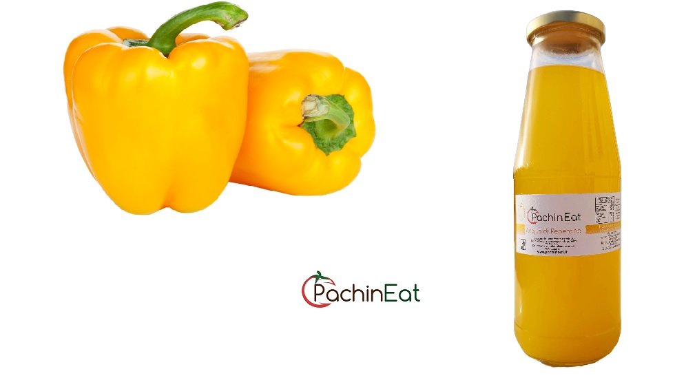 Bottle of PachinEat Yellow Pepper Water