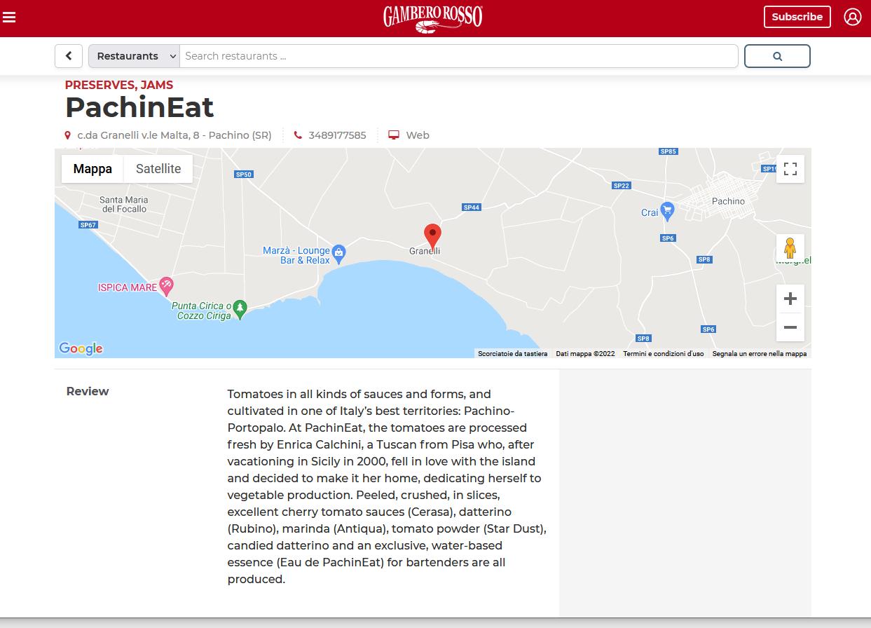 Mappa di PachinEat 