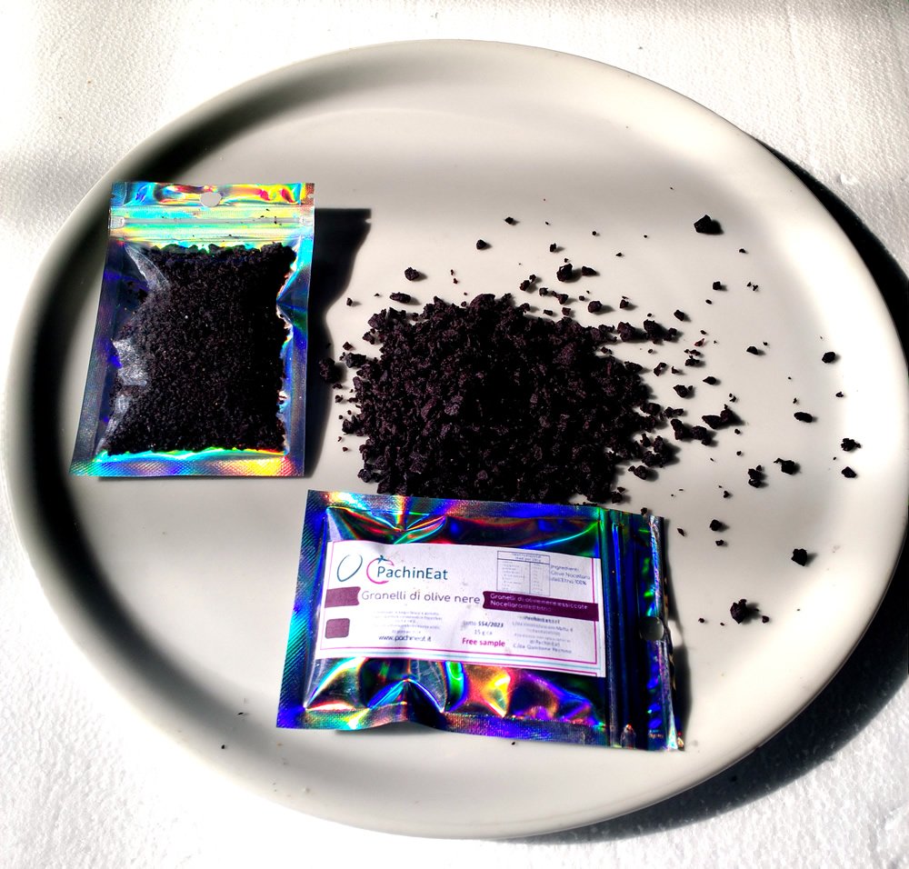 StarDust - Black Olive Granules - zip pouch and granules