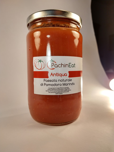 Passata naturale di Marinda in vaso da 580 ml