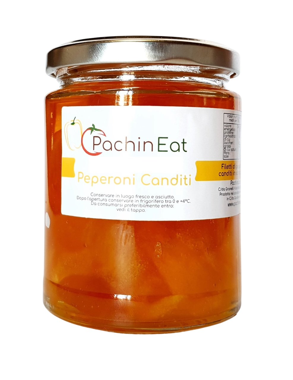 Peperoni canditi in liquido