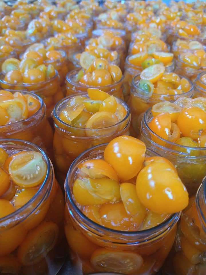 Chicchi e Spicchi di Luce (Ciliegino giallo)
